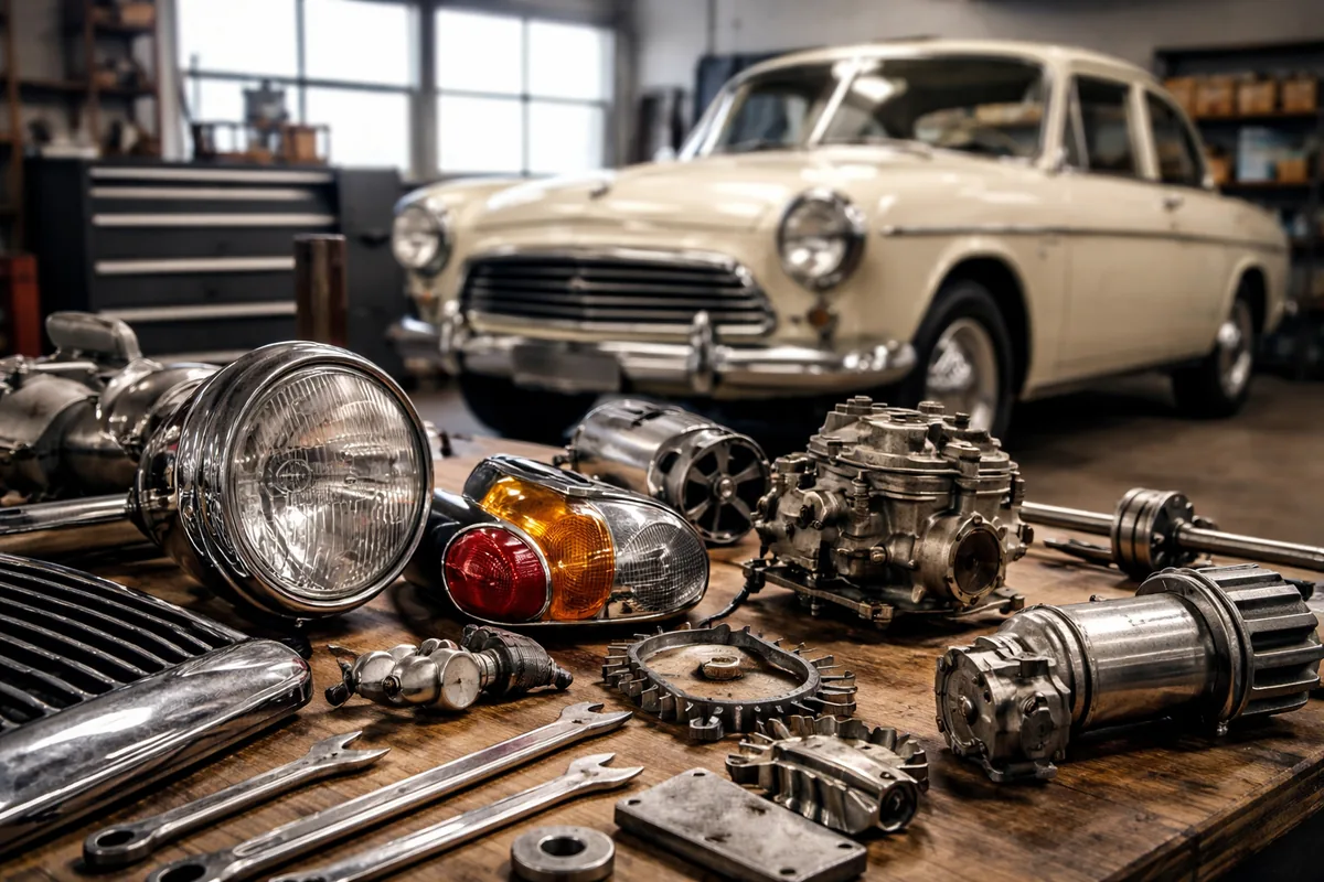 Où trouver des pièces de rechange pour une voiture ancienne